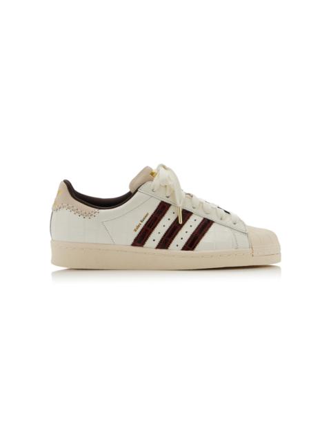 adidas Superstar Leather Sneakers brown