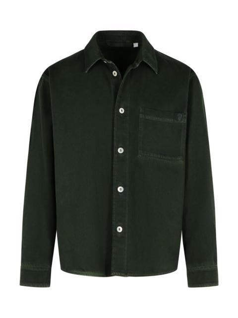 Green Cotton Shirt