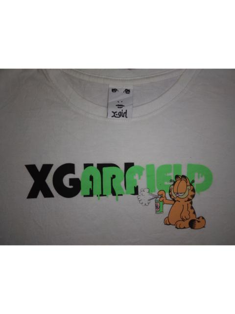 Other Designers X Large - X-Girl Garfield tshirt cartoon streetwear Kim Gordon