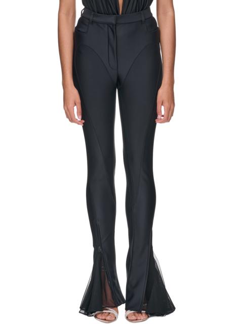 MUGLER Flared Illusion Pants