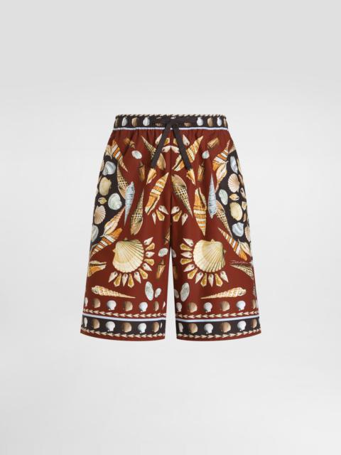 Givenchy EXTRA WIDE CHINO PANTS IN CANVAS | REVERSIBLE
