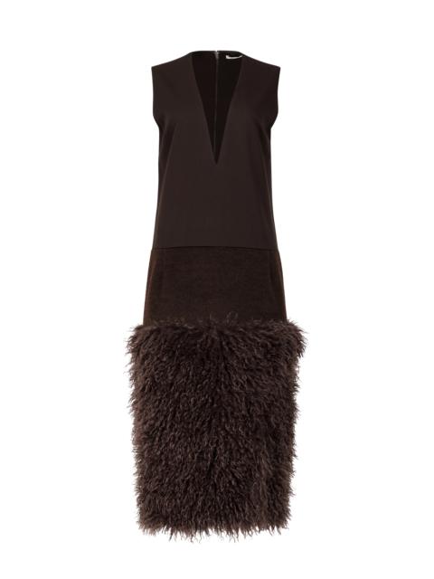 entire studios BLOCK DRESS BISTRE