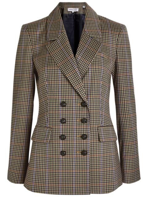VERONICA BEARD Veronica Beard Claude Dicky Plaid Stretch-wool Blazer