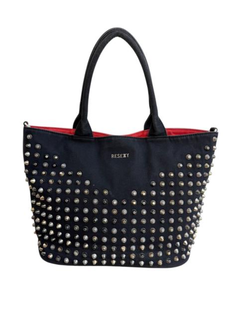 Other Designers Seditionaries - JAPAN BRAND RESEXY SHOULDER BAG STUDDED CANVAS BAG RARE
