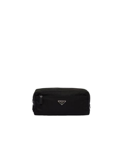 Prada PRADA $1020 Re-Nylon and Saffiano leather travel pouch New &