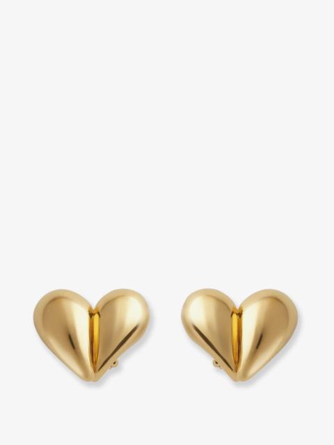 Bottega Veneta Bottega Veneta Double Drop Silver Earrings Gold