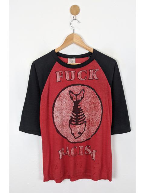Other Designers Vintage - Vintage Fishbone Fuck Racism Raglan shirt