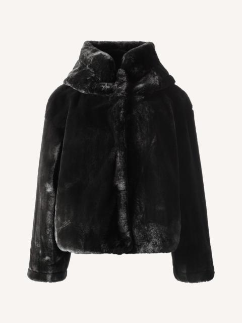 PERFECT MOMENT Faux Fur Hoodie