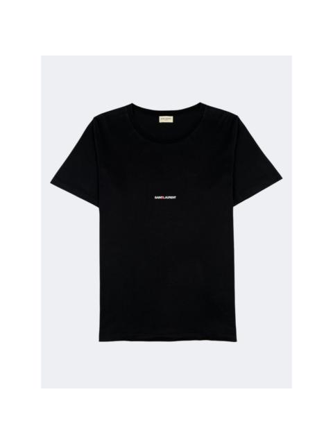 SAINT LAURENT 2017 Logo Print T-Shirt
