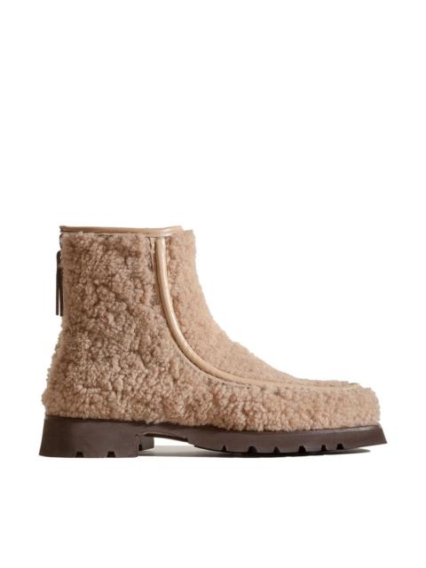 HEREU Armenta low shearling boots