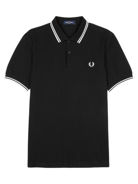 Fred Perry M3600 black piqué cotton polo shirt