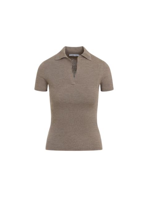 Max Mara Max Mara Albero Knit Ribbed Polo Women