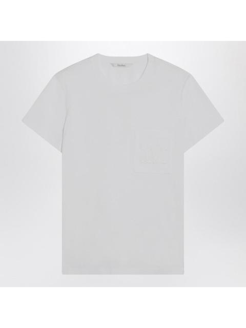 Max Mara Max Mara White T-Shirt In Cotton Women