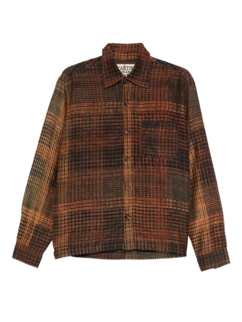 KARTIK RESEARCH checked shirt