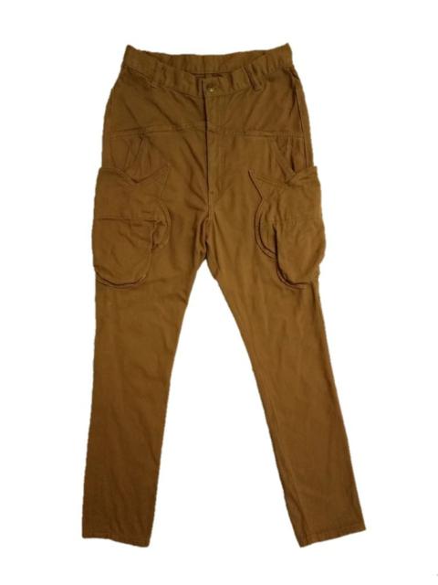 Other Designers Mercibeaucoup - Mercibeaucoup Pocket cargo drop crotch pants khakis brown