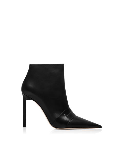 TOM FORD LEATHER EVA ANKLE BOOT