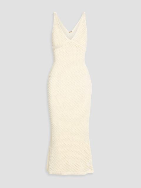 Cult Gaia Sulivan crochet midi dress