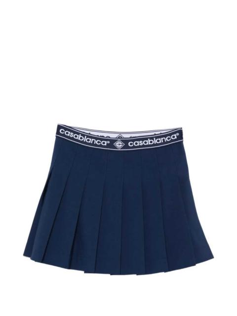 CASABLANCA Casablanca Women Mini Skirt With Logo Band