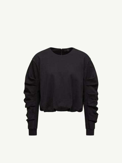 Moncler Cotton Pleated Sweatshirt