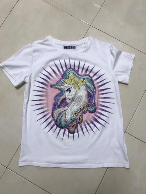 Other Designers Japanese Brand × Moschino - DELETE TODAY!!! MOSCHINO BIG EMBROIDERY LOGO WOMEN