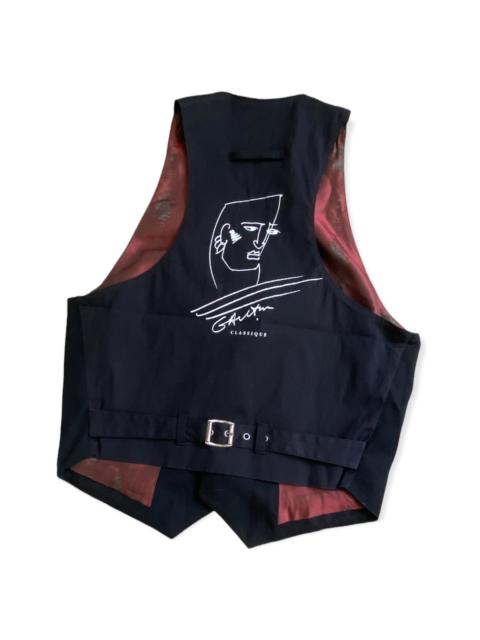 Jean Paul Gaultier Vintage JPG Graphic Vest