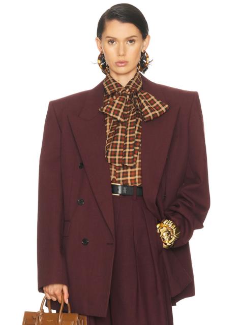 SAINT LAURENT Double Breasted Blazer