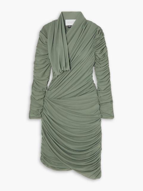 Other Designers Ester Manas draped stretch-tulle mini dress