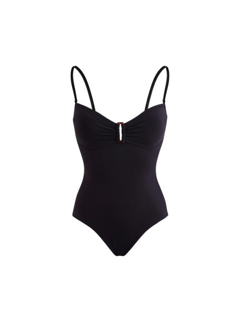 Vilebrequin Women Bandeau One-piece Swimsuit Solid