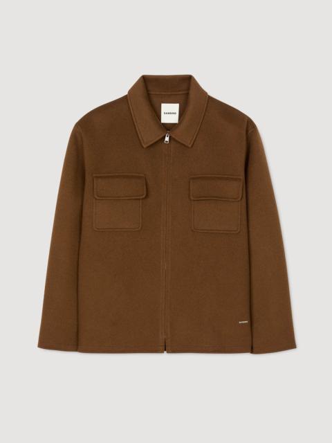 Sandro ZIPPED OVERSHIRT