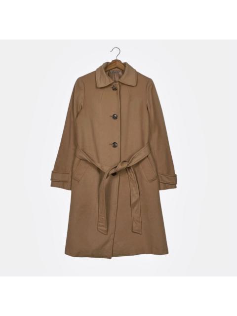 Other Designers Michael Kors Brown Wool Trenchcoat