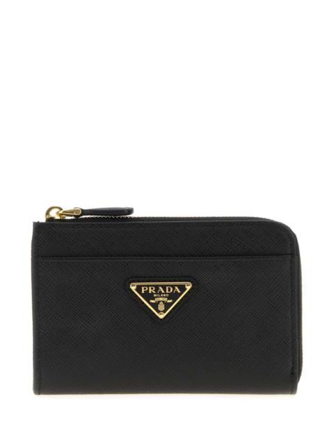 Prada Prada Women Black Leather Wallet