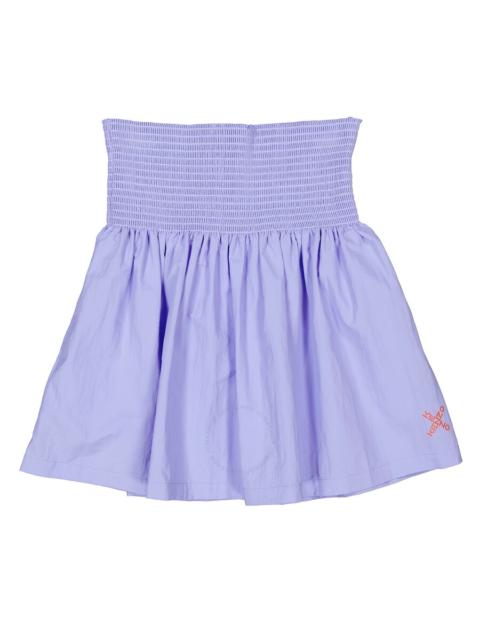 KENZO Open Box - Kenzo Lavender K Logo High Waist Mini Skirt, Brand Size 34 (US Size 2)