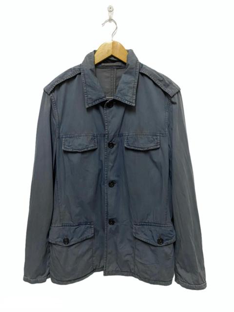 Prada PRADA Button Up Multipocket Light Jacket Made in Italy