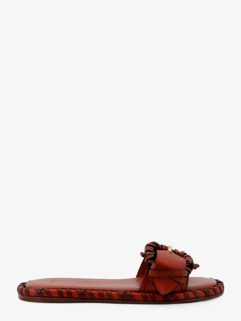 Zimmermann Zimmermann Alchemy Leather Sandals With Woven Details