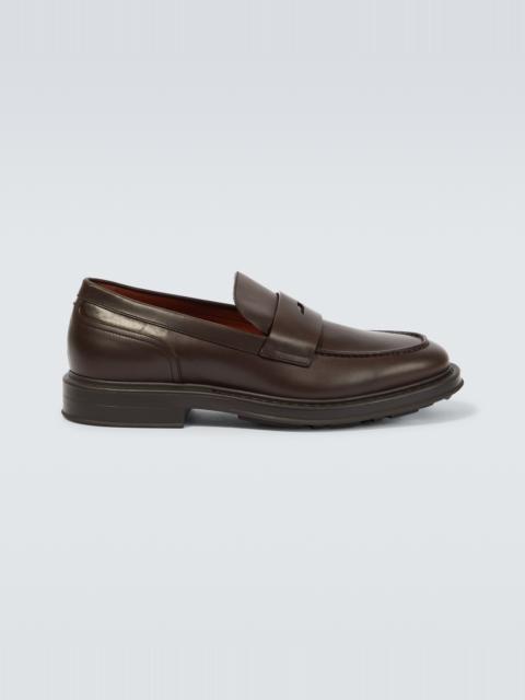 Loro Piana Leather loafers