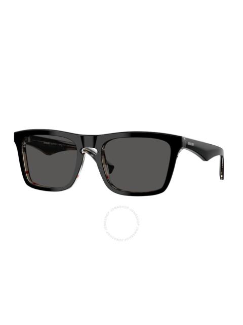 Burberry Burberry Dark Grey Square Men's Sunglasses BE4434 412187 57
