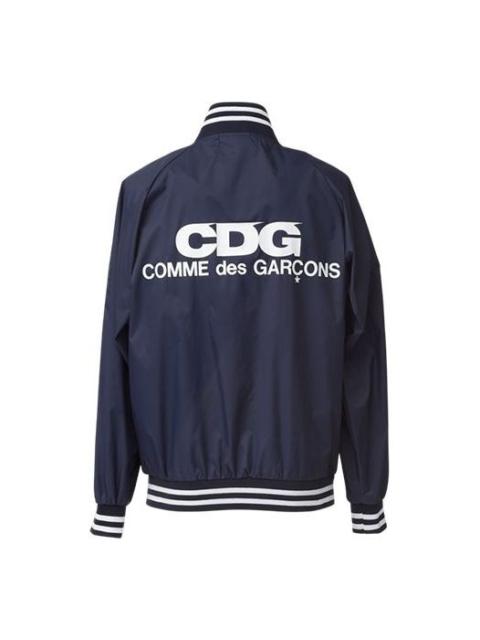 COMME des GARCONS CDG Varsity Alphabet Jacket 'Navy Blue' SZ-J006-051-2