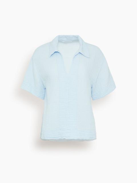 XÍRENA Reign Top in Blue Mist