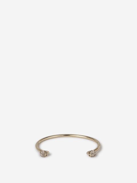 Alexander McQueen TWIN SKULL BRACELET