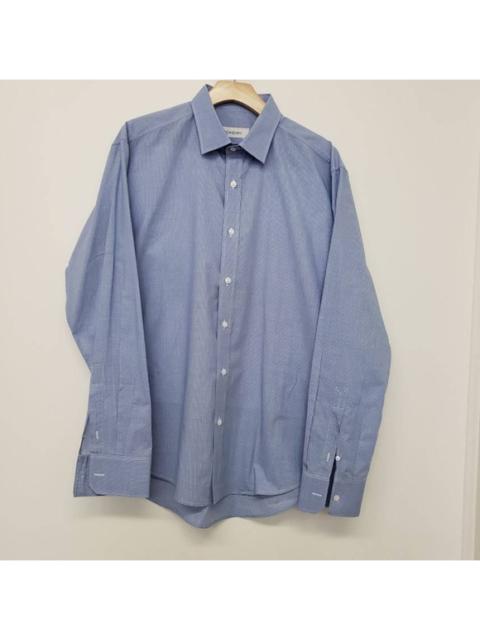 SAINT LAURENT Yves Saint Laurent Men's Button Up Shirt - Blue