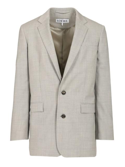 Loewe Loewe Men Single-Breasted Tailored Jacket