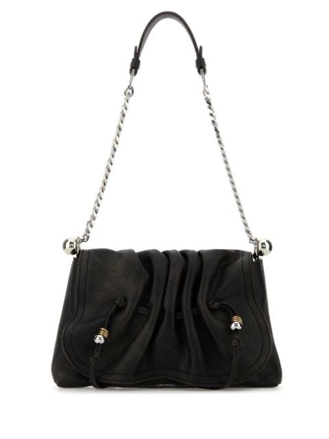 Isabel Marant Isabel Marant Women Dark Brown Leather Bolton Shoulder Bag