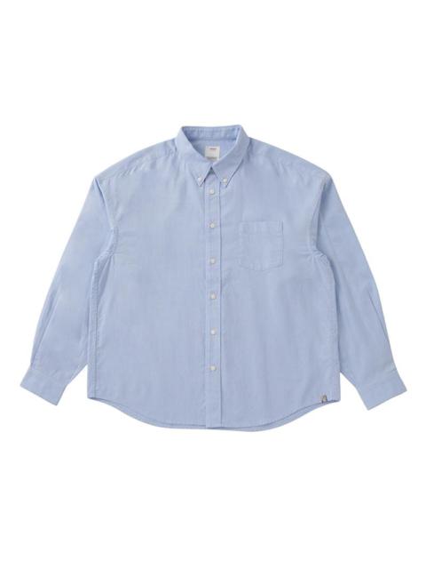 visvim B.D. OXFORD L/S LT.BLUE