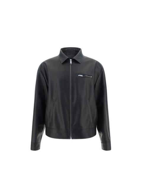 Prada Prada Leather Jacket Men