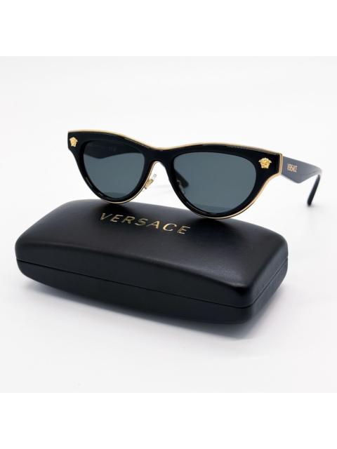 VERSACE NEW VERSACE SUNGLASSES VE2273 GB1/87 BLACK WOMEN MOD 2273