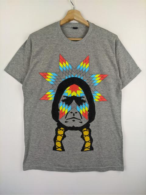 Other Designers Steals🔥T Shirt Red Indian Tribal Native Tee