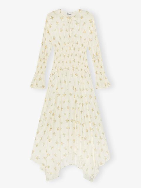 GANNI DRESS IN PRINTED VISCOSE