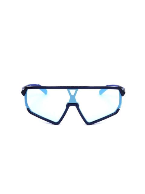 adidas Adidas Men's Blue Shield Sunglasses SP0017-02E-4