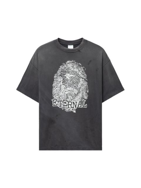 SAINT M×××××× SAINT Mxxxxxx Chosen Short-Sleeve T-Shirt 'Black'