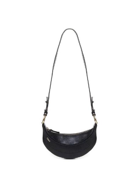 Chloé Chloe Banana Leather Crossbody Bag